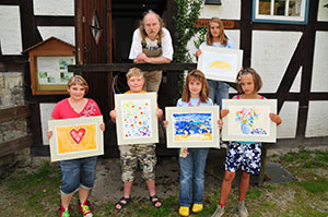 Malkurse mit dem Künstler Mischa Kloth als Ferienpass-Aktion